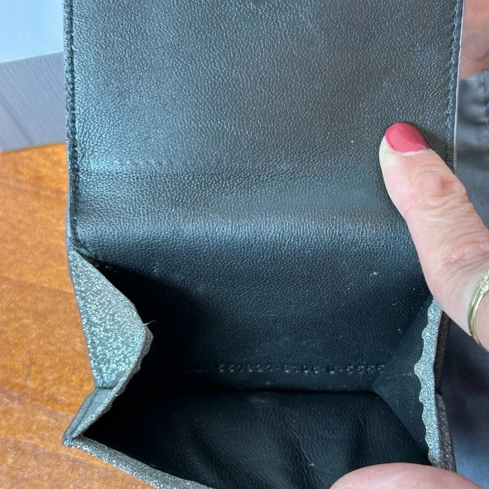 Balenciaga cards purchasing silver